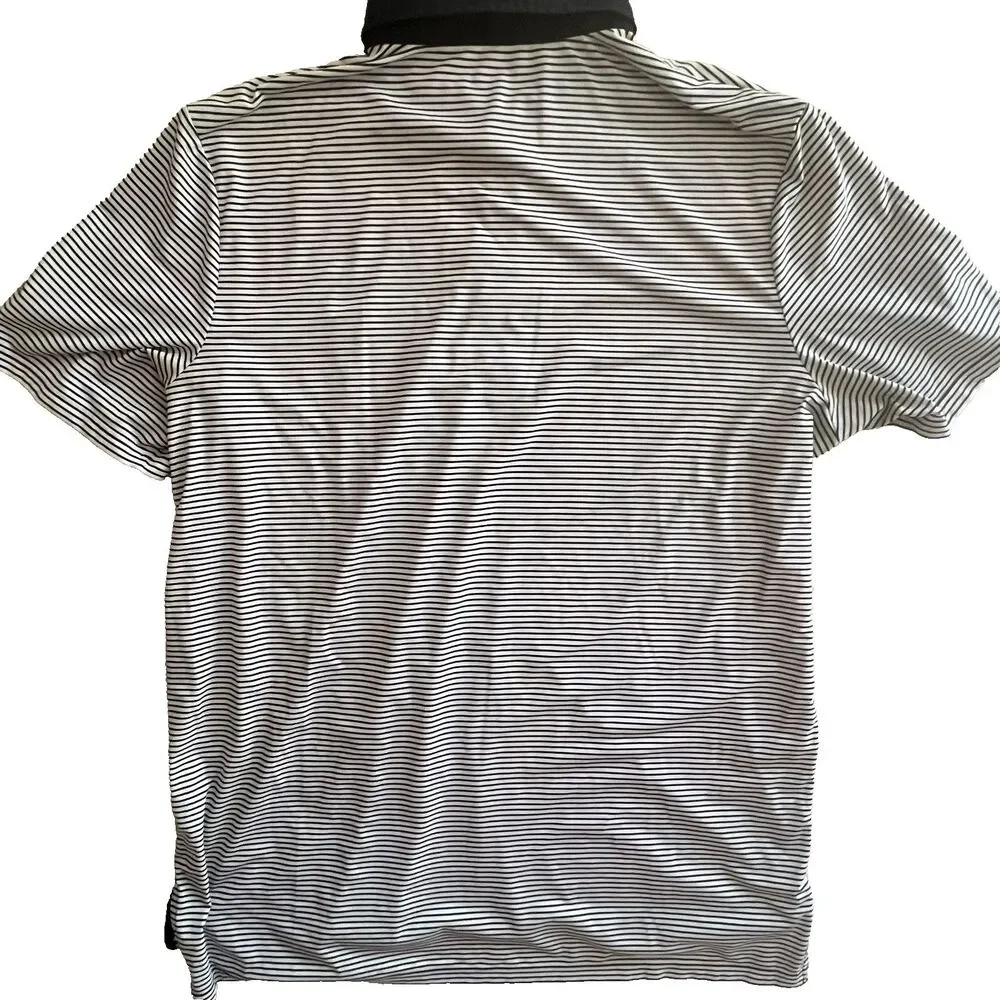 Ralph Lauren RLX Mens Golf Polo Shirt XL US Open Erin HIlls Striped